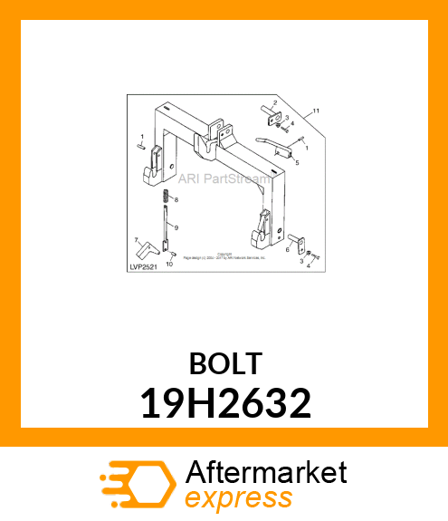 SCREW, HEX HEAD 19H2632