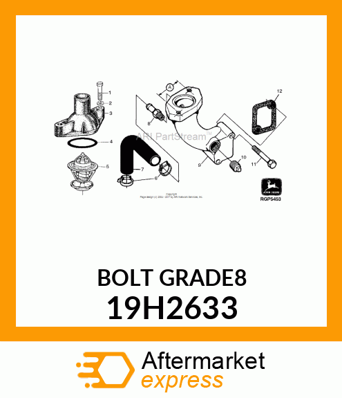 SCREW, HEX HEAD 19H2633