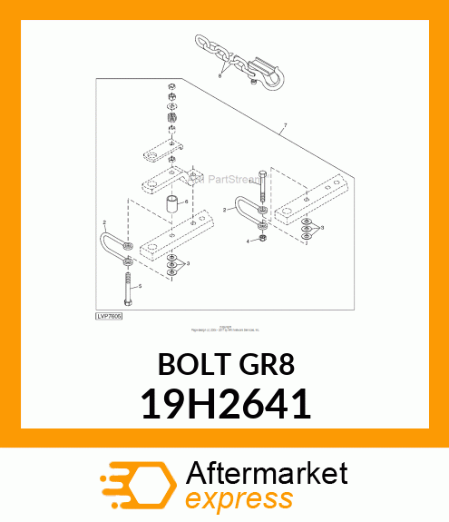 SCREW, HEX HEAD 19H2641