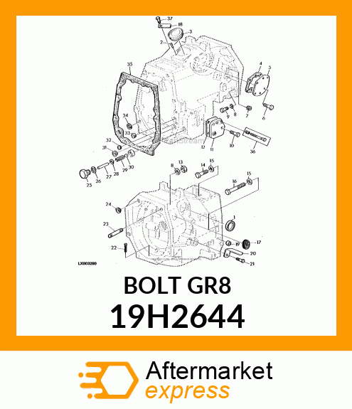 SCREW, HEX HEAD 19H2644