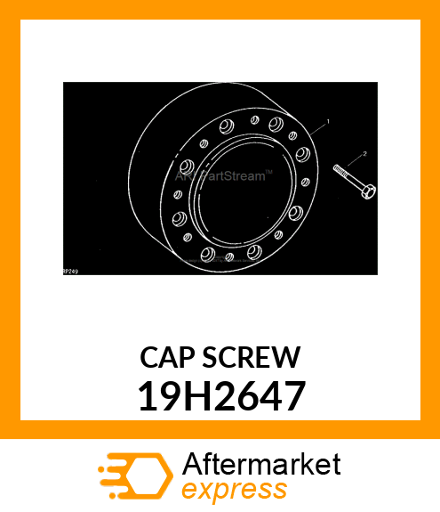 SCREW, HEX HEAD 19H2647