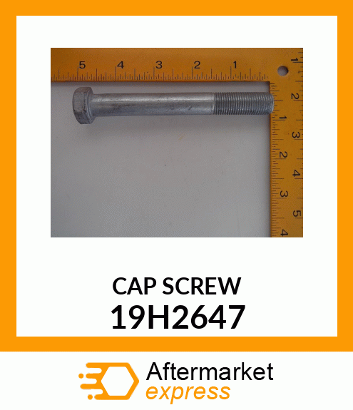 SCREW, HEX HEAD 19H2647