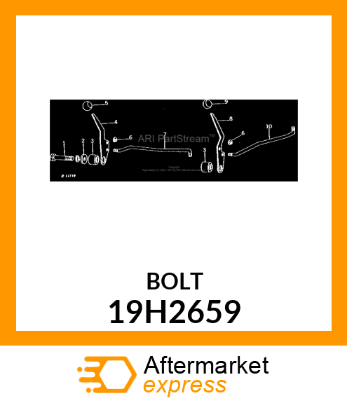 SCREW, HEX HEAD 19H2659