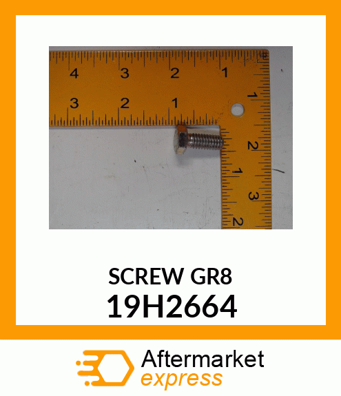 SCREW, HEX HEAD 19H2664