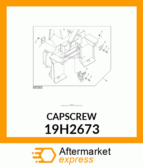 SCREW, HEX HEAD 19H2673