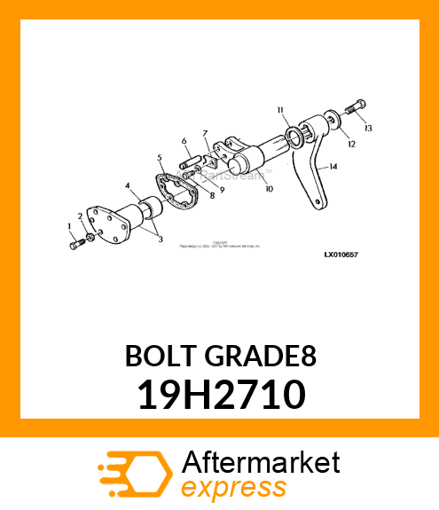 SCREW, HEX HEAD 19H2710