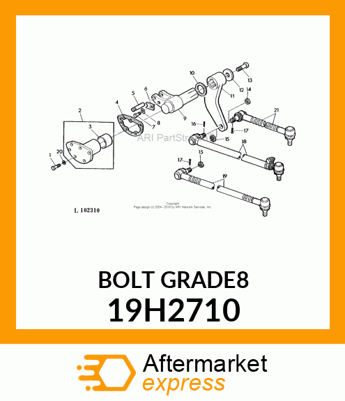 SCREW, HEX HEAD 19H2710