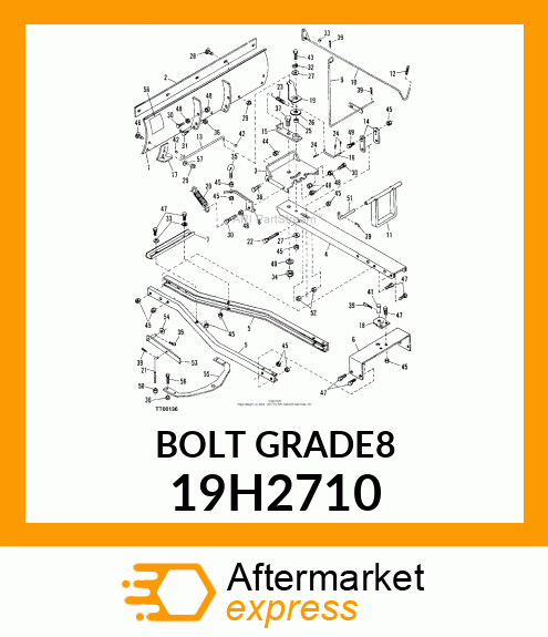 SCREW, HEX HEAD 19H2710