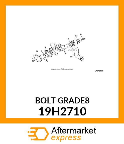 SCREW, HEX HEAD 19H2710