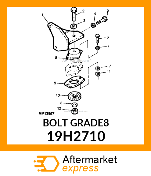 SCREW, HEX HEAD 19H2710