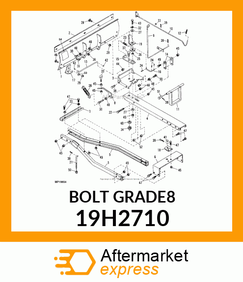 SCREW, HEX HEAD 19H2710