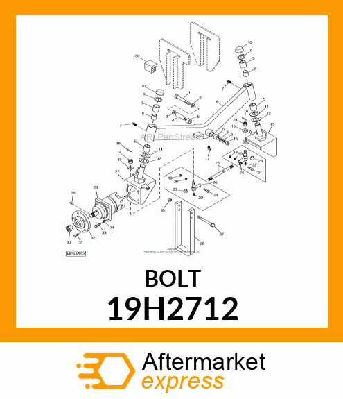 SCREW, HEX HEAD 19H2712