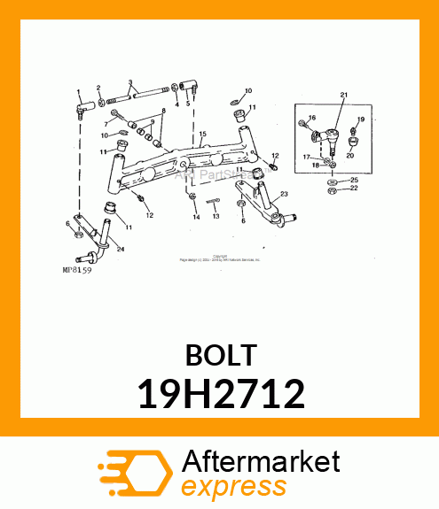 SCREW, HEX HEAD 19H2712