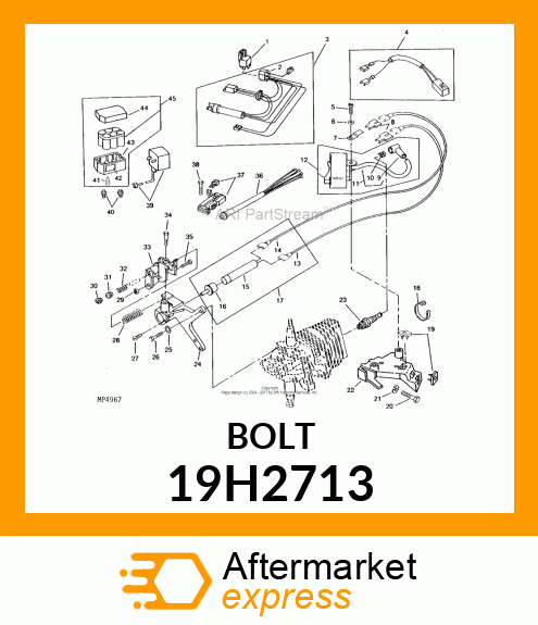 SCREW, HEX HEAD 19H2713