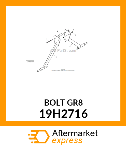 SCREW, HEX HEAD 19H2716