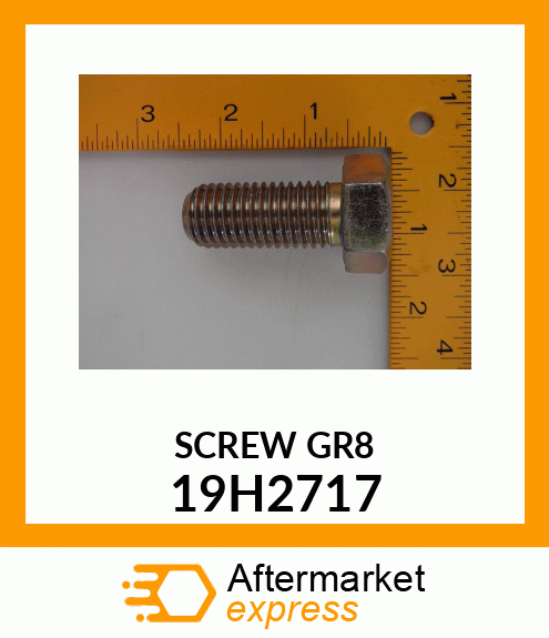 SCREW, HEX HEAD 19H2717