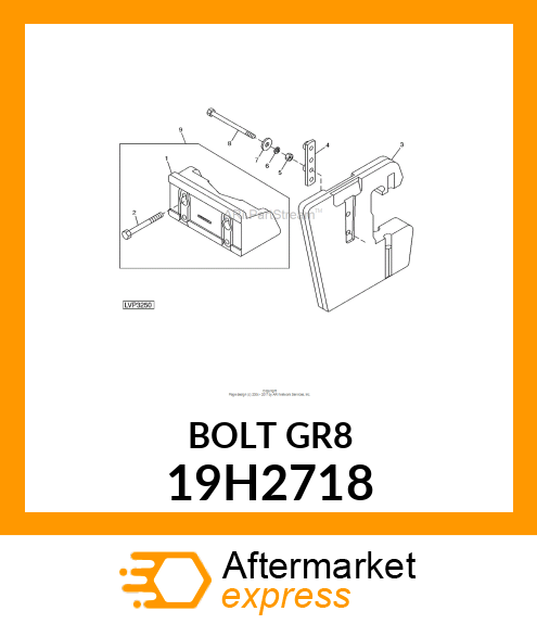 SCREW, HEX HEAD 19H2718