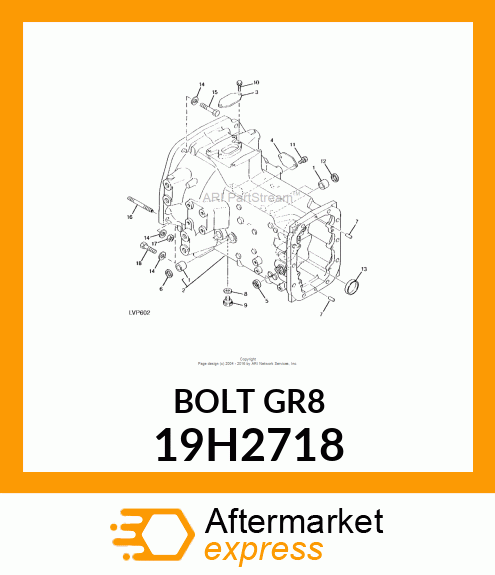 SCREW, HEX HEAD 19H2718