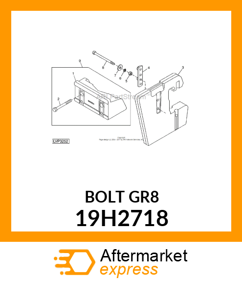 SCREW, HEX HEAD 19H2718