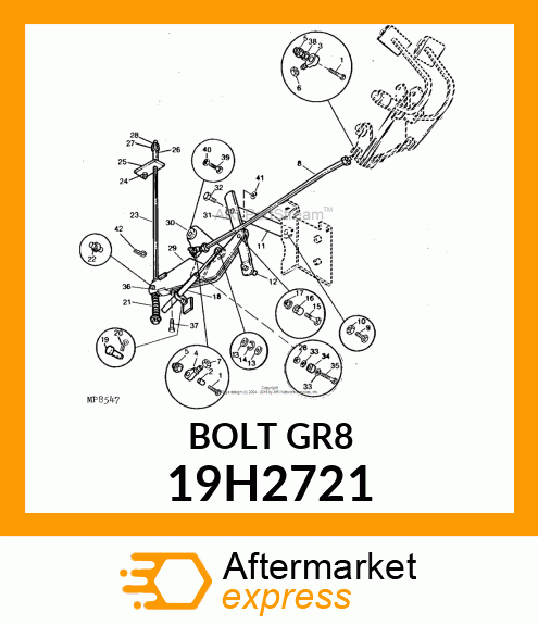 SCREW, HEX HEAD 19H2721