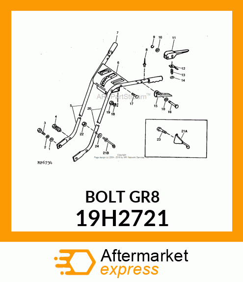 SCREW, HEX HEAD 19H2721