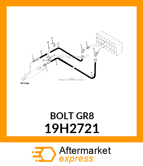 SCREW, HEX HEAD 19H2721