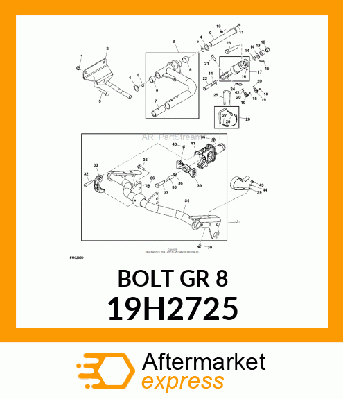 SCREW, HEX HEAD 19H2725