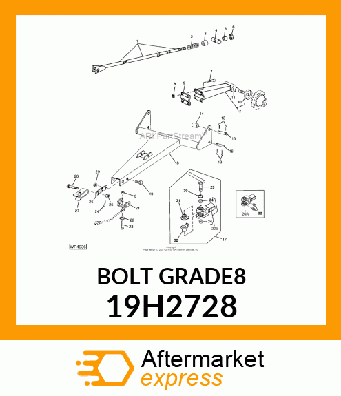 SCREW, HEX HEAD 19H2728