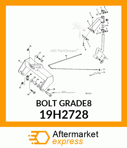 SCREW, HEX HEAD 19H2728