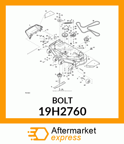 SCREW, HEX HEAD 19H2760