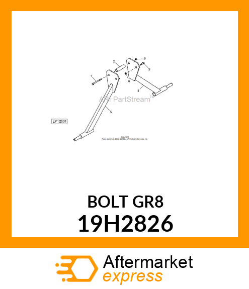 SCREW, HEX HEAD 19H2826