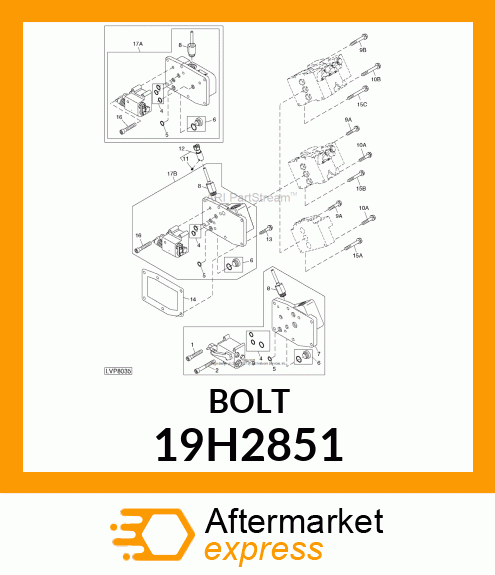 SCREW, HEX HEAD 19H2851