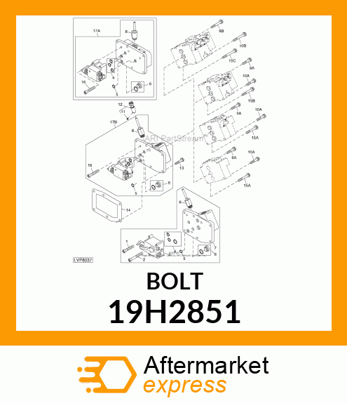 SCREW, HEX HEAD 19H2851