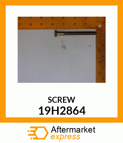 SCREW, HEX HEAD 19H2864