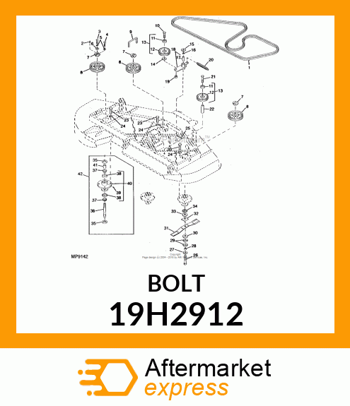 SCREW, HEX HEAD 19H2912