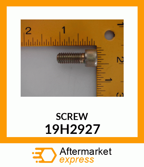 SCREW, HEX SOCKET HEAD 19H2927