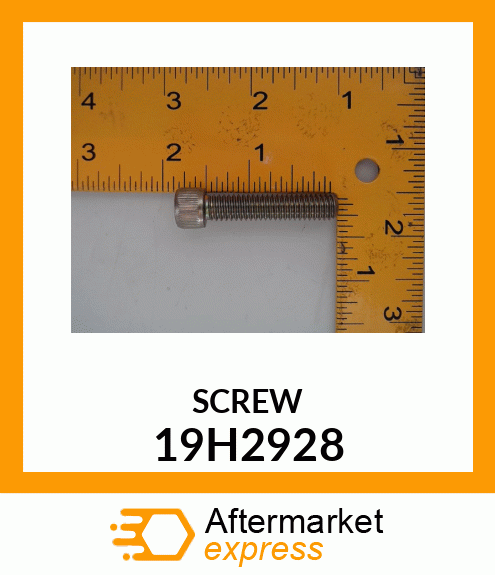 SCREW, HEX SOCKET HEAD 19H2928