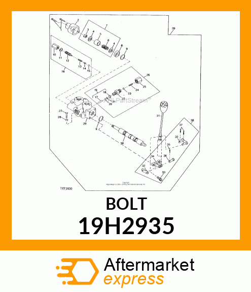 SCREW, HEX SOCKET HEAD 19H2935