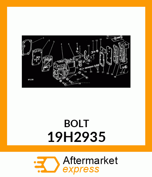 SCREW, HEX SOCKET HEAD 19H2935