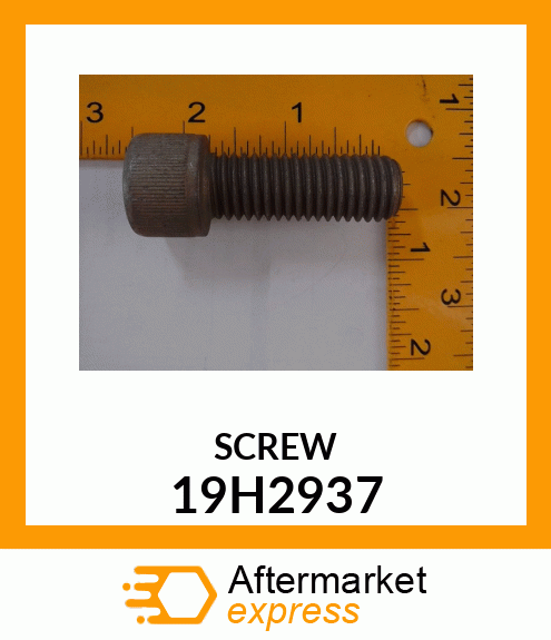 SCREW, HEX SOCKET HEAD 19H2937