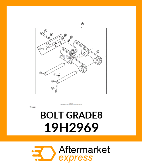 SCREW, HEX HEAD 19H2969