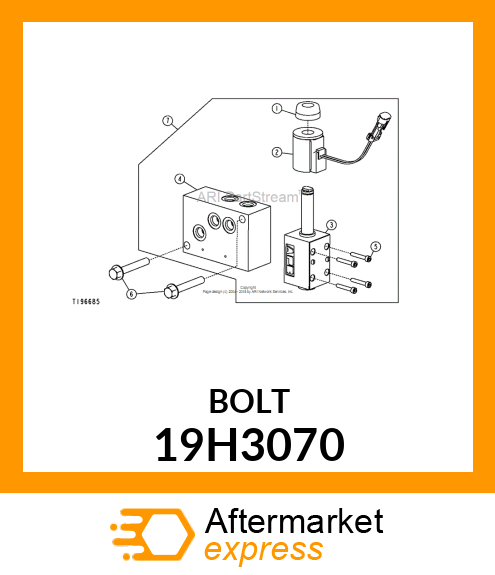 SCREW, HEX SOCKET HEAD 19H3070