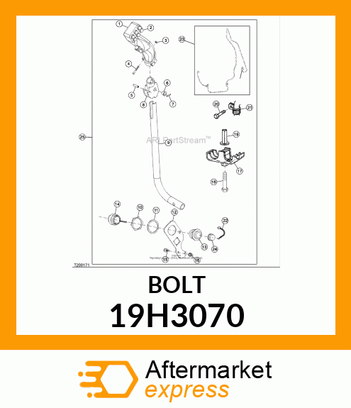 SCREW, HEX SOCKET HEAD 19H3070