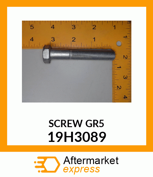 SCREW, HEX HEAD 19H3089