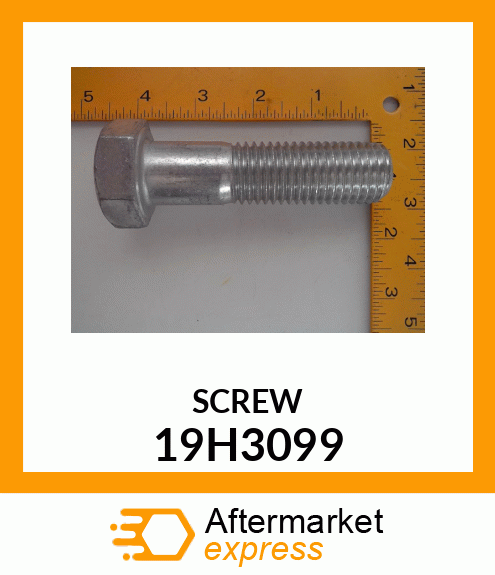 SCREW, HEX HEAD 19H3099