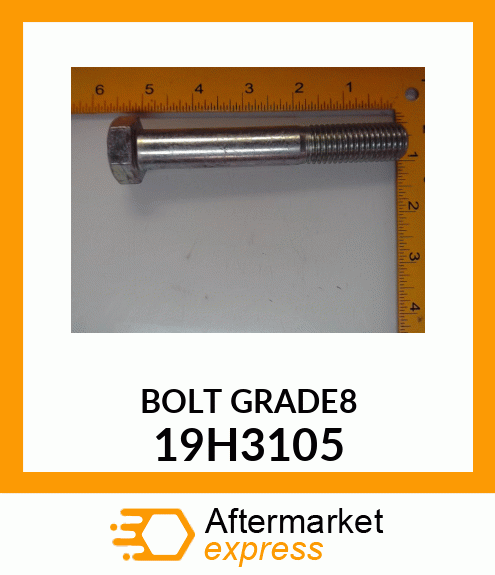 Spare part 19H3105 + SCREW, HEX HEAD