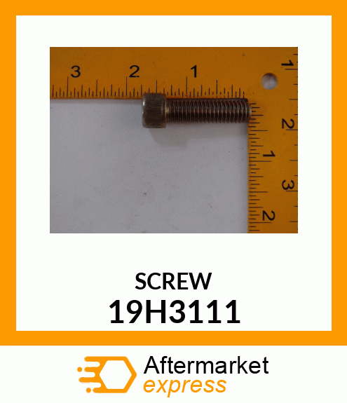 SCREW, HEX SOCKET HEAD 19H3111