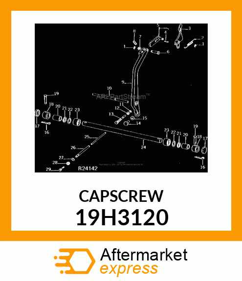 SCREW, HEX HEAD 19H3120