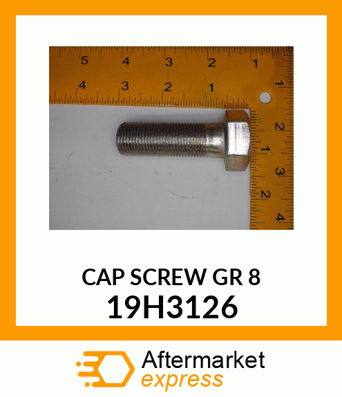 SCREW, HEX HEAD 19H3126