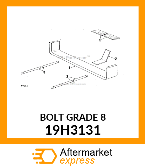 SCREW, HEX HEAD 19H3131